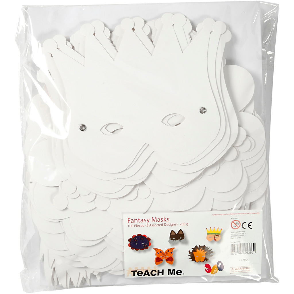 Masks incl. elastic head-band