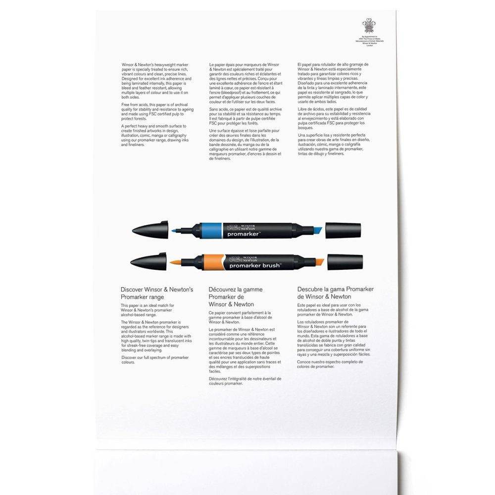 Winsor & Newton Bleedproof Marker Pad 160gsm - A3