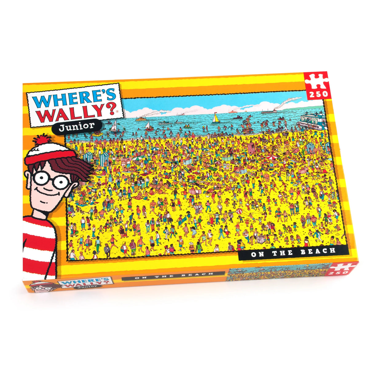 Where's Wally? 250 Piece Jigsaw Puzzle Beach
