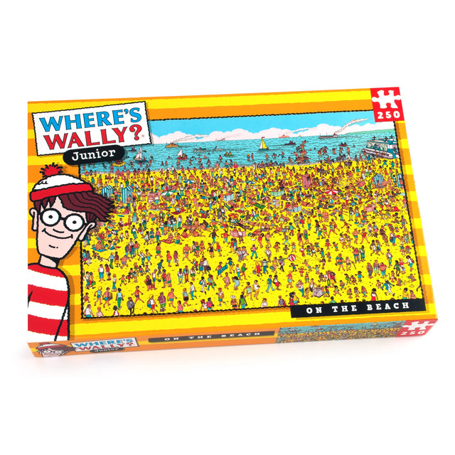 Where's Wally? 250 Piece Jigsaw Puzzle Beach