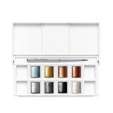 Winsor & Newton Cotman Watercolour Pocket Set - 8 Metallics