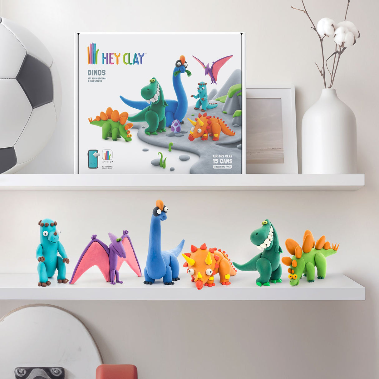 Hey Clay - Dinos Set