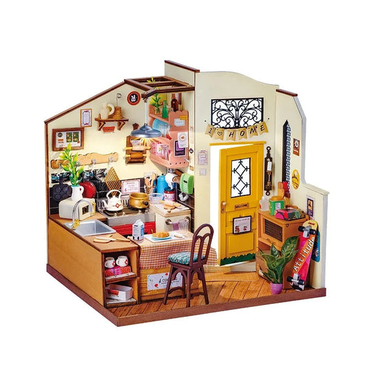 Rolife Cozy Kitchen DIY Miniature House Kit