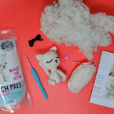 Knitty Critters Pouch Pals - Nugget The Kitten