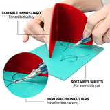 Zieler Complete Lino Cutting & Printing Set (30 Pieces)