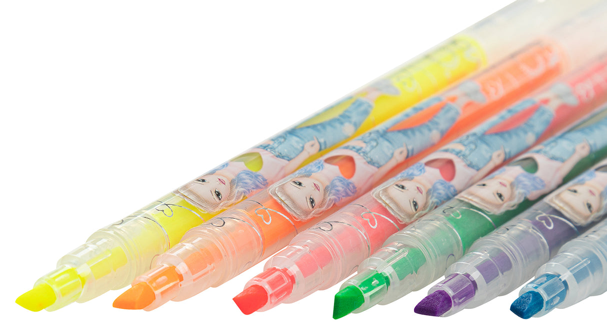 TOPModel's Double Highlighter & Fineliner