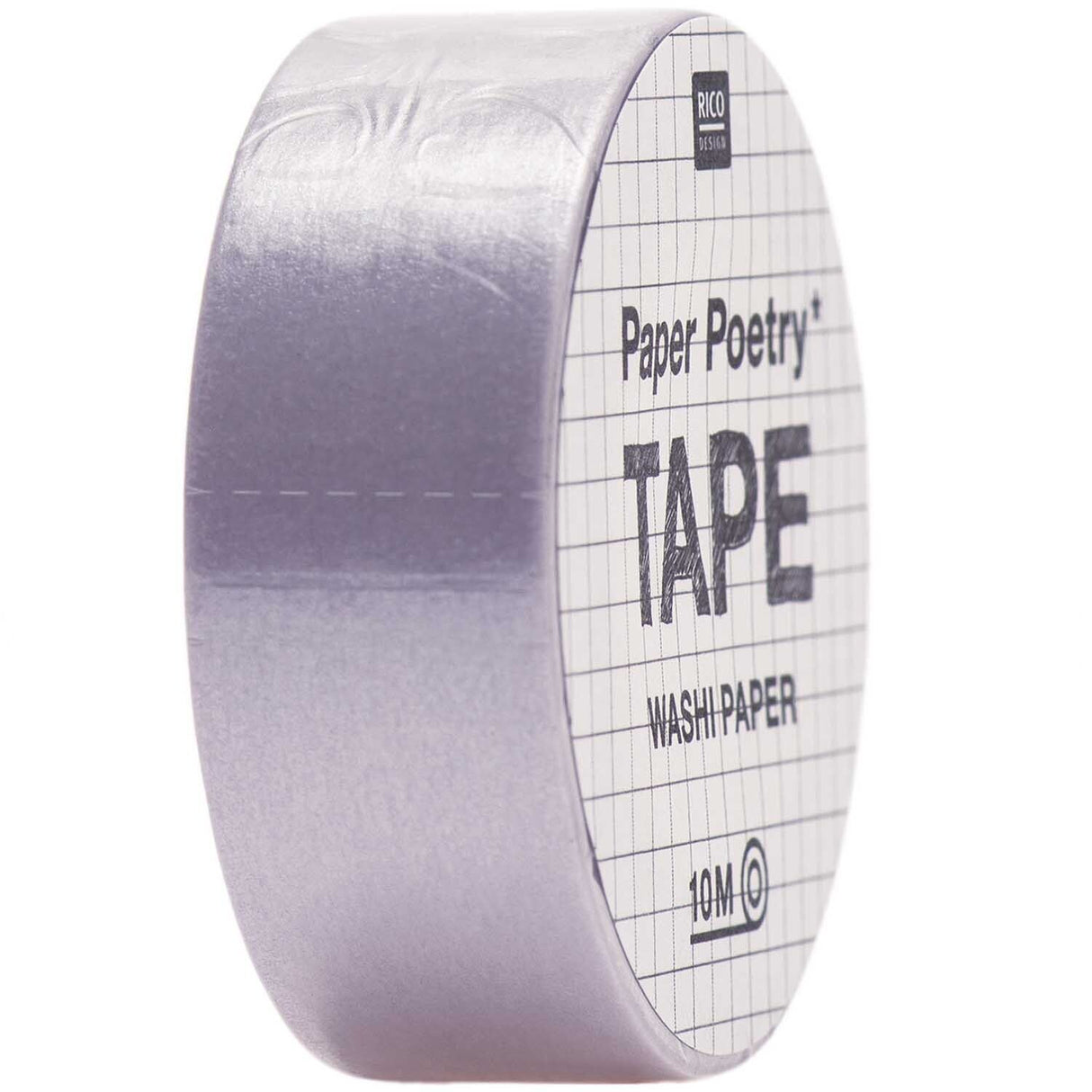 Paper Poetry Tape uni 15mm 10m - Lilac