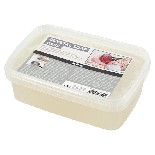 Soap Base, Transparent, 1 Kg/ 1 Pack