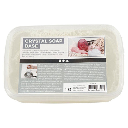 Soap Base, Transparent, 1 Kg/ 1 Pack