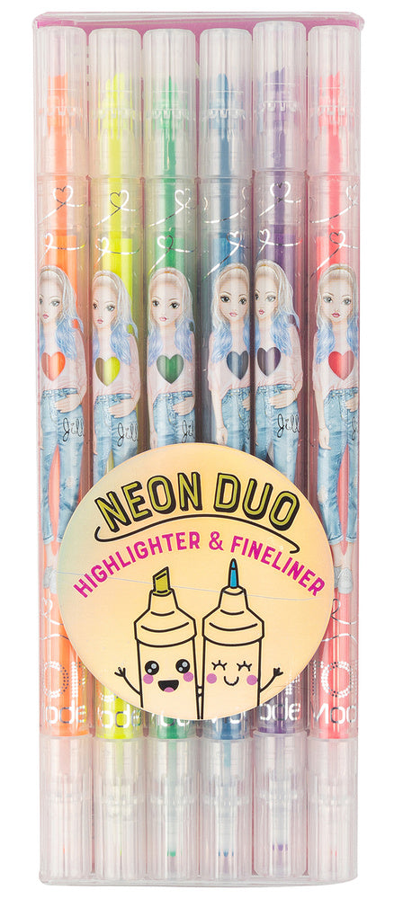 TOPModel Double Highlighter & Fineliner