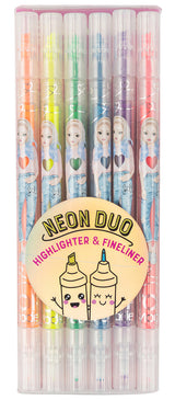 TOPModel Double Highlighter & Fineliner