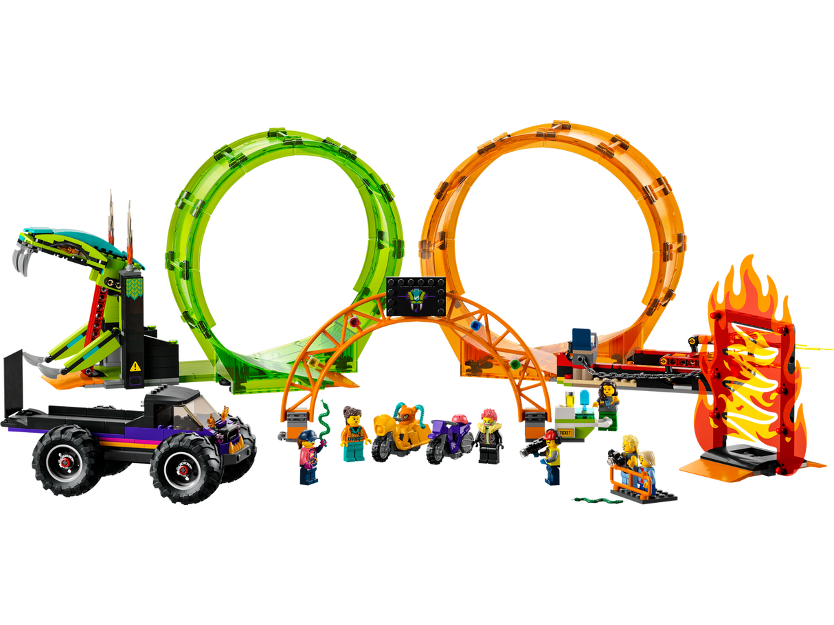Lego Double Loop Stunt Arena