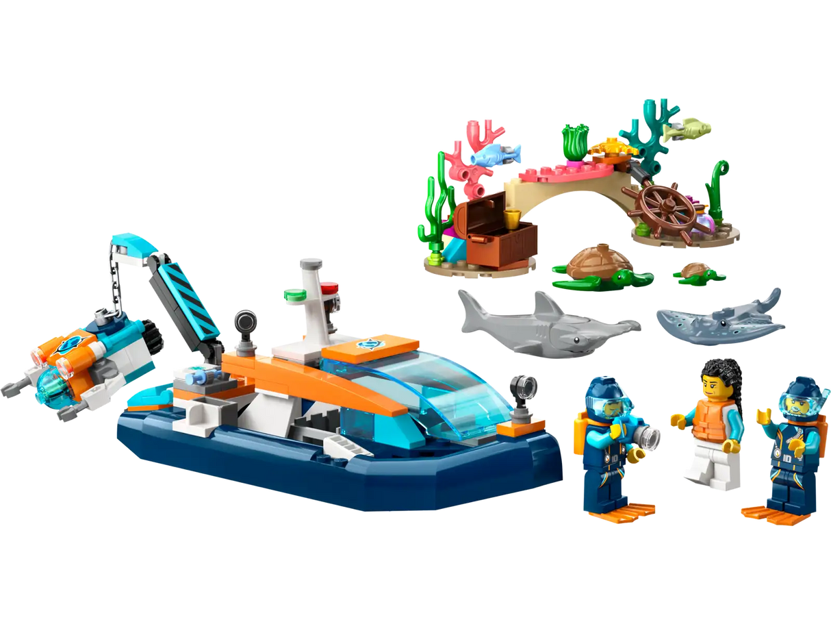 Lego Explorer Diving Boat