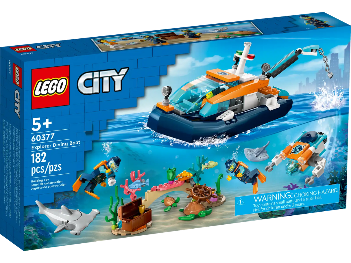 Lego Explorer Diving Boat