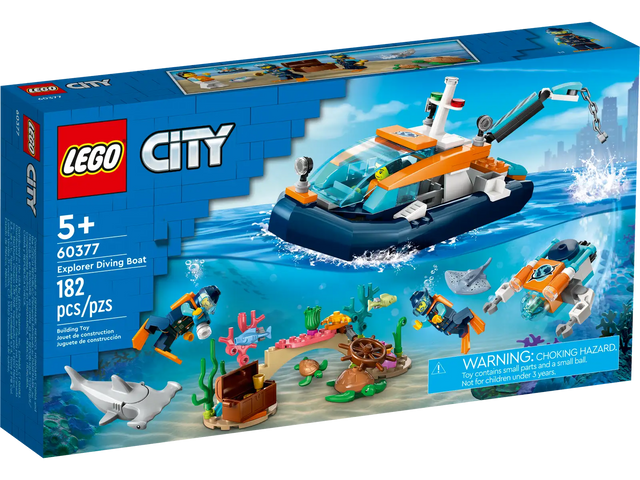 Lego Explorer Diving Boat