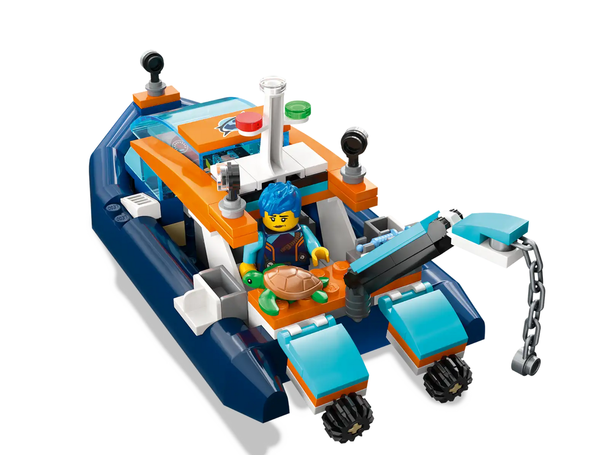 Lego Explorer Diving Boat