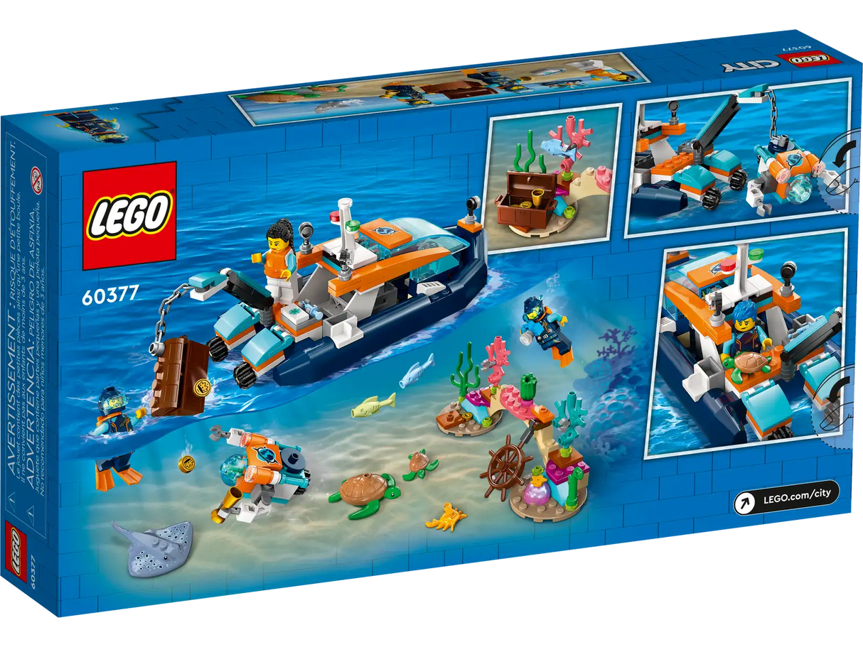 Lego Explorer Diving Boat