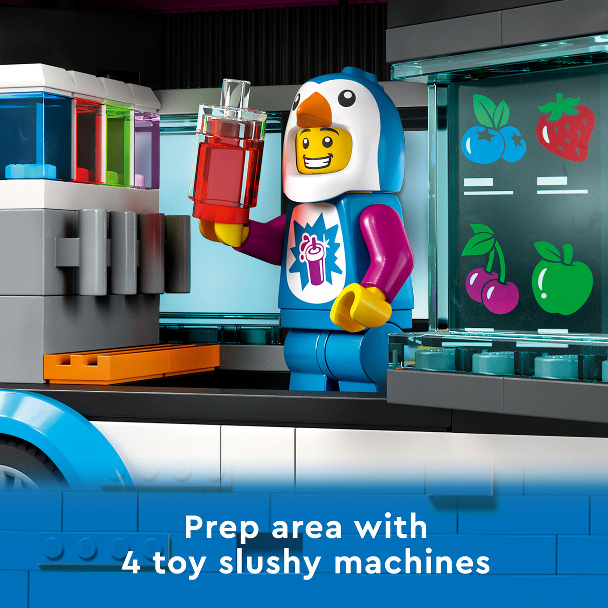 Lego City Penguin Slushy Van