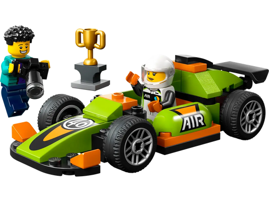 Lego City Green Race Car Set