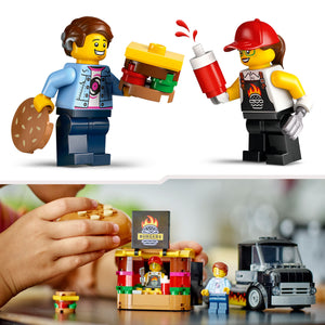 Lego City Burger Van Playset