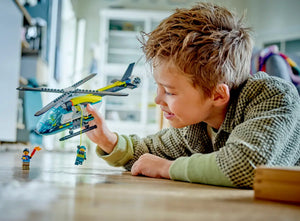 Lego City Emergency Rescue Helicopter Set
