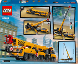 Lego City Yellow Mobile Construction Crane