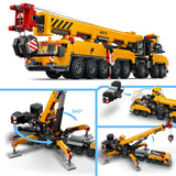 Lego City Yellow Mobile Construction Crane