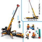 Lego City Yellow Mobile Construction Crane