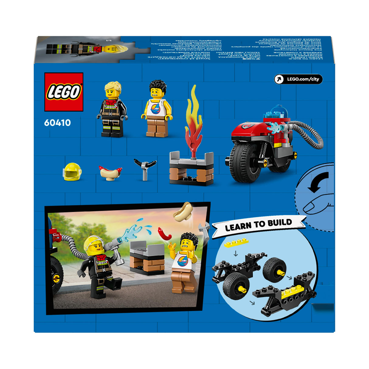 Lego City - Fire Rescue Motorcycle