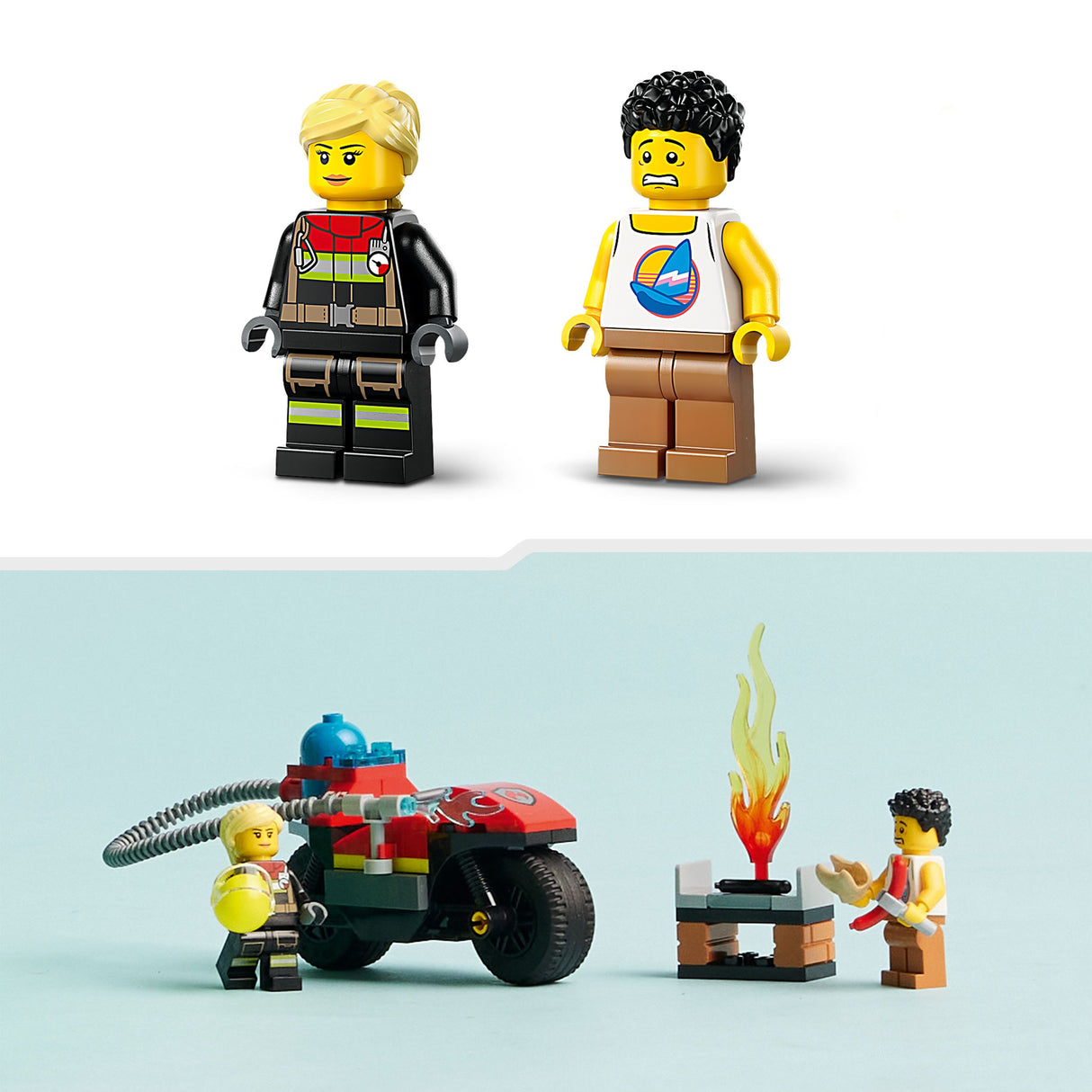 Lego City - Fire Rescue Motorcycle