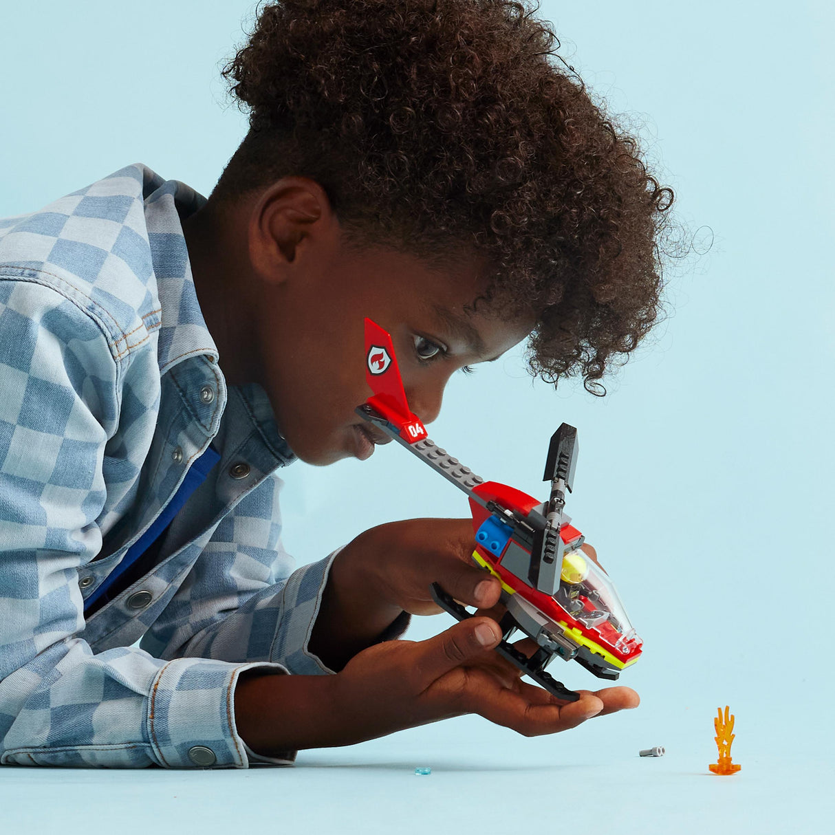 Lego City Fire Rescue Helicopter Set