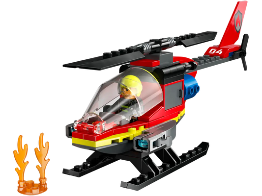 Lego City Fire Rescue Helicopter Set