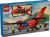Lego City Fire Rescue Plane Set
