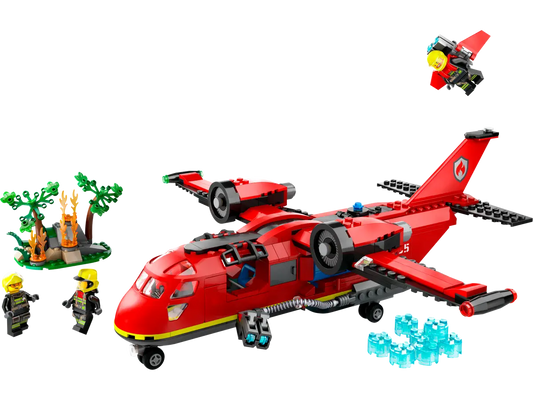 Lego City Fire Rescue Plane Set