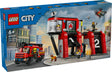 Lego City Fire Station with Fire Truck Set