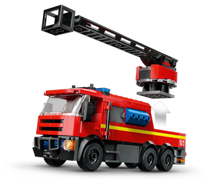 Lego City Fire Station with Fire Truck Set