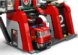 Lego City Fire Station with Fire Truck Set