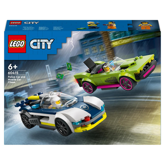 Lego City Police Car and Muscle Car Chase Set