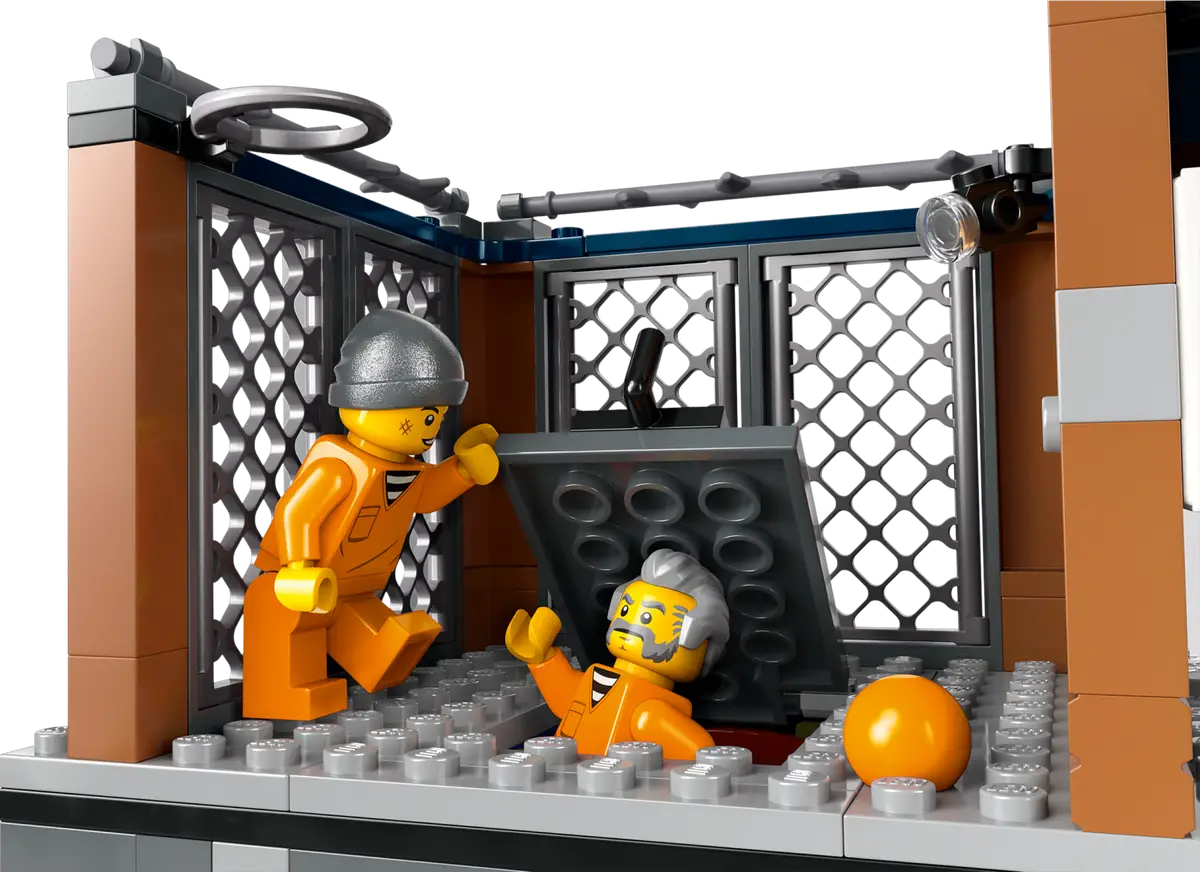Lego City Police Prison Island Set