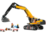 Lego City Yellow Construction Excavator
