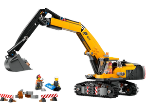 Lego City Yellow Construction Excavator Art Hobby
