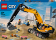 Lego City Yellow Construction Excavator