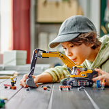 Lego City Yellow Construction Excavator