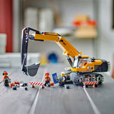 Lego City Yellow Construction Excavator