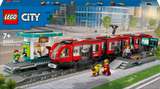 Lego City Downtown Streetcar and Station Set
