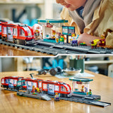 Lego City Downtown Streetcar and Station Set