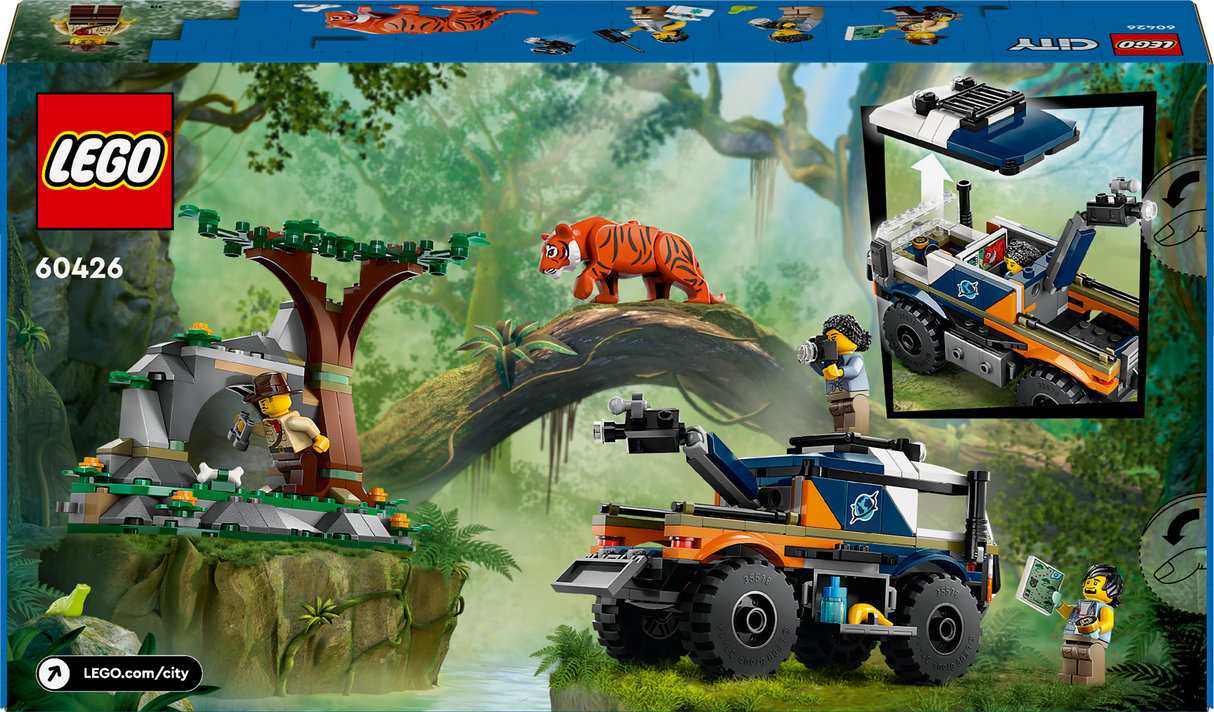 Lego City Jungle Explorer Off-Road Truck