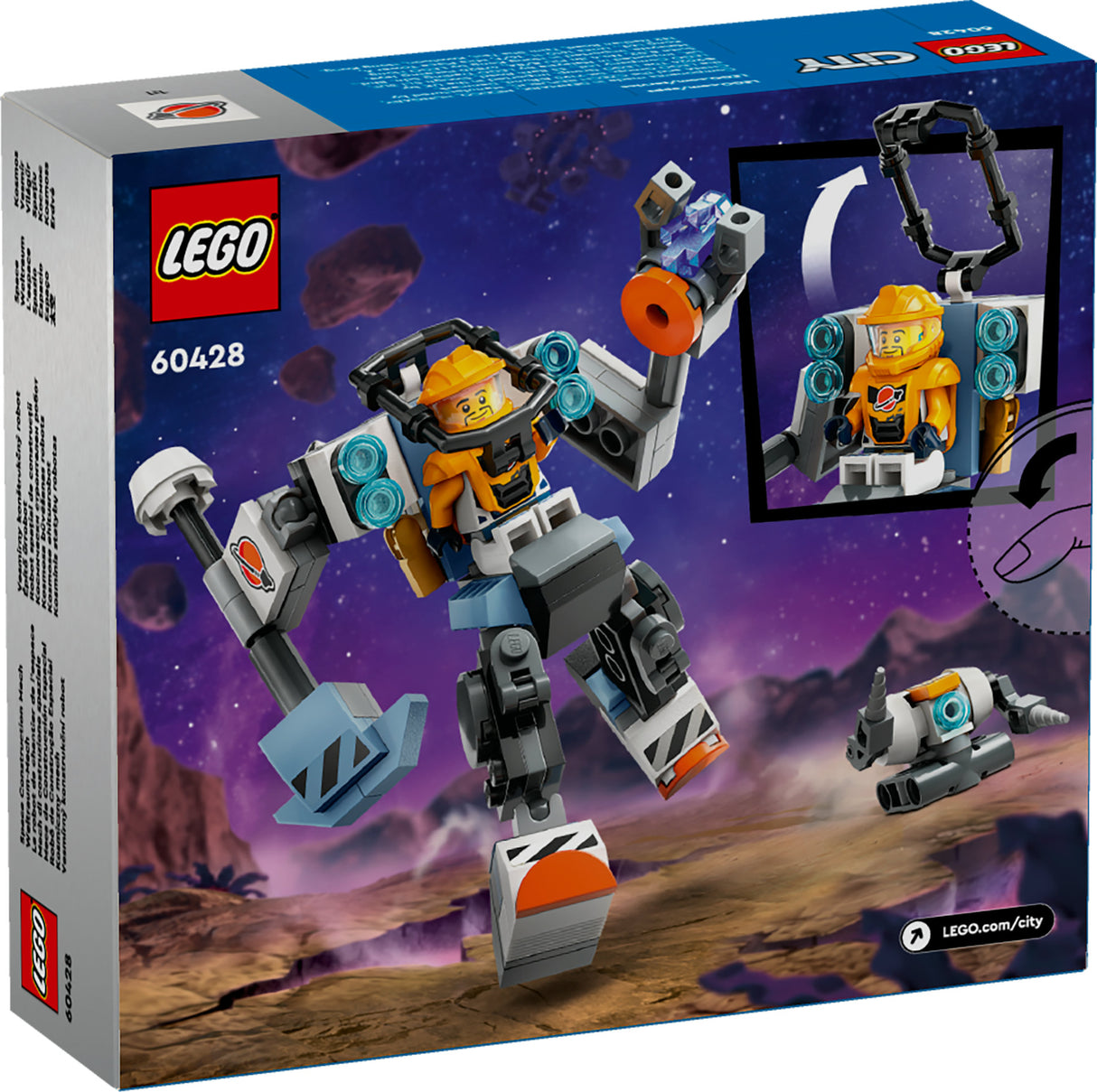 Lego City Space Construction Mech Set