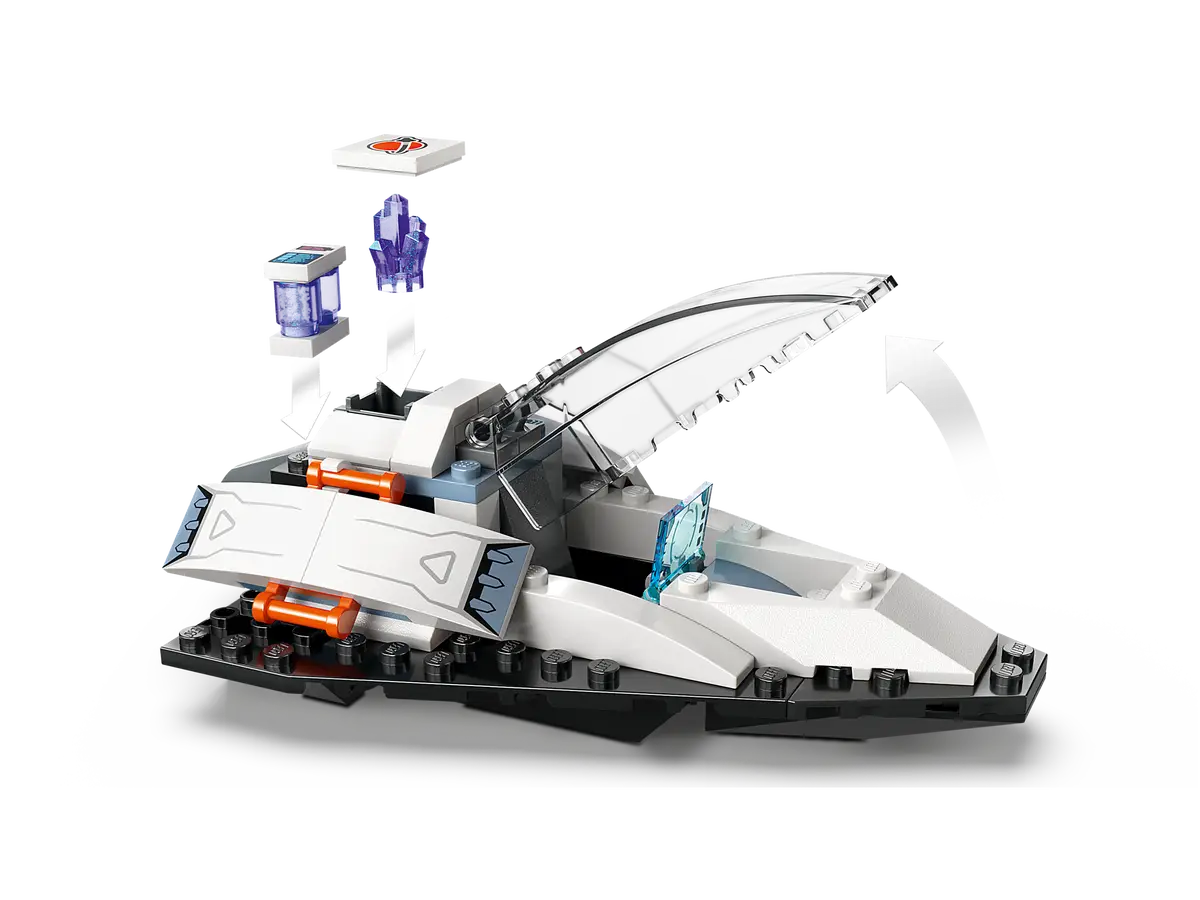 Lego City Spaceship and Asteroid Discovery Set