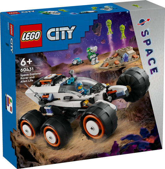 Lego City Space Explorer Rover and Alien Life Set